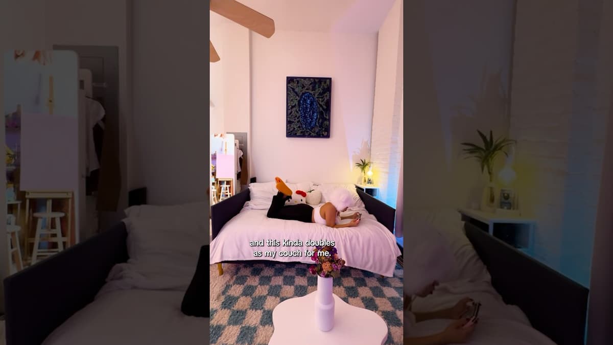 This Studio Loft Belongs to a Creator Who Blends Modern Contemporary, and Playfulness in Her Home🌟