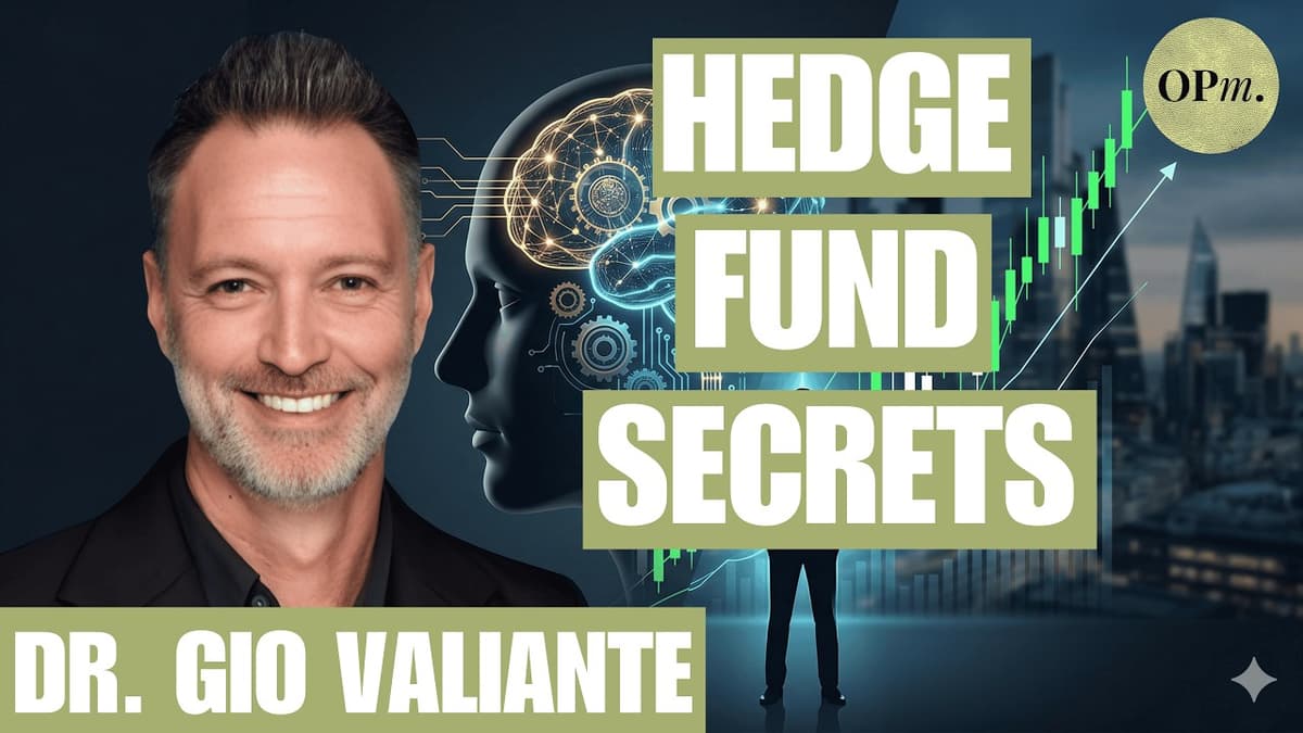 Market Champions: Inside the Minds of Point 72 & Citadel Portfolio Managers | Dr. Gio Valiante