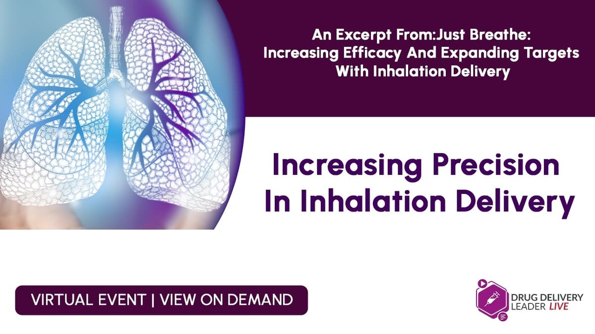 Increasing Precision In Inhalation Delivery