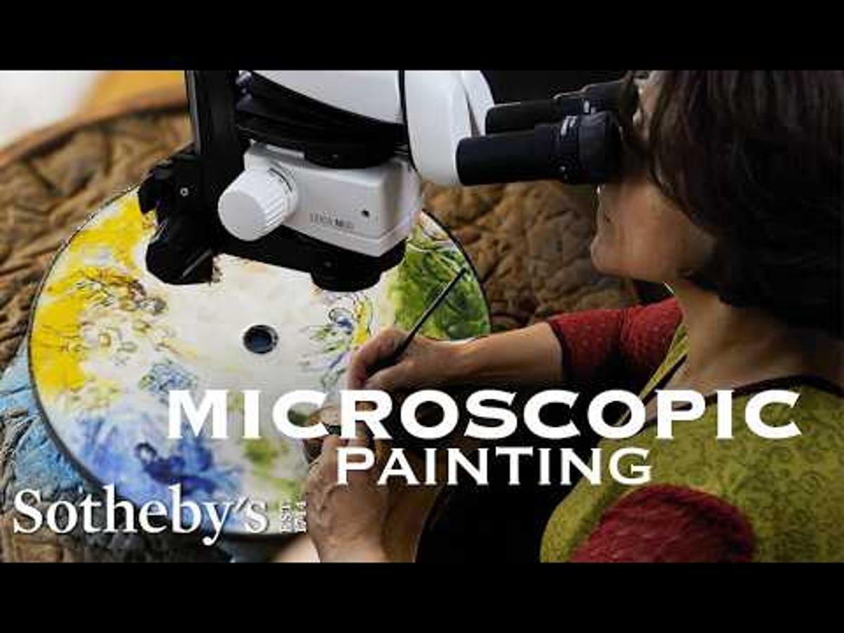 How to Paint a Masterpiece with a Single Hair | Sotheby's