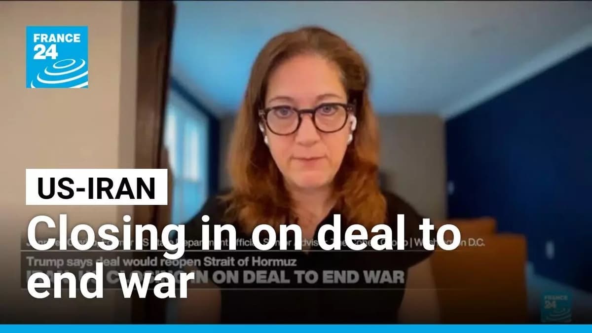 US-Iran Closing in on Deal to End War: Trump Says It Could Reopen Hormuz • FRANCE 24 English