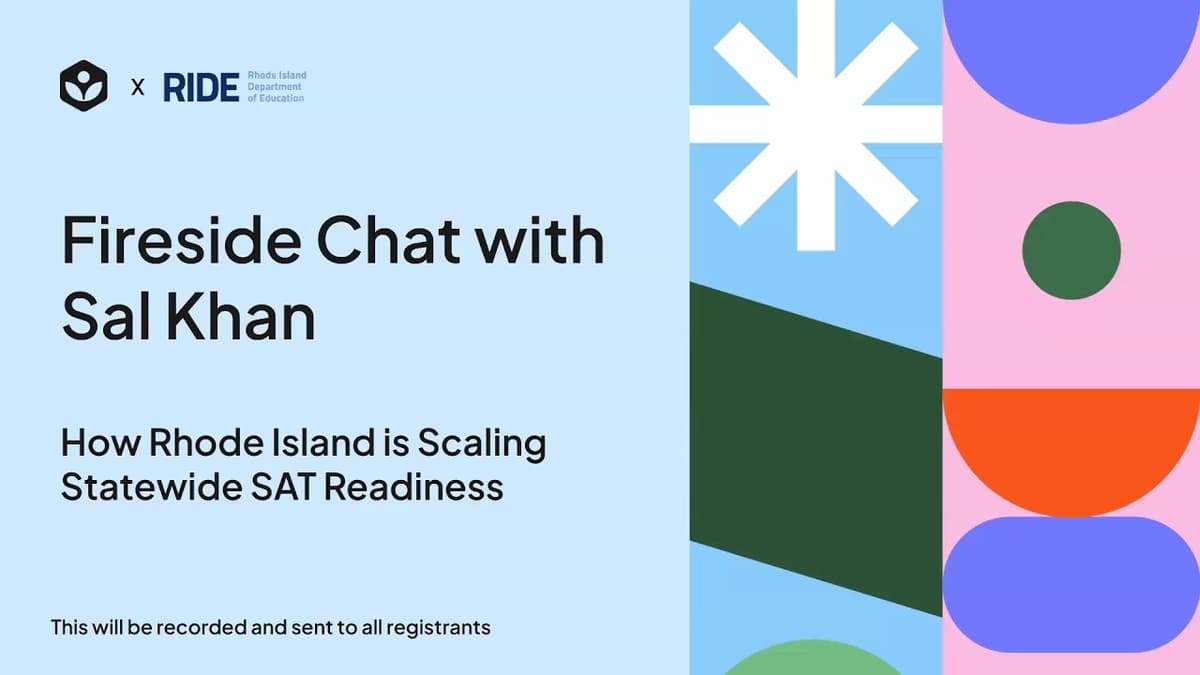 How Rhode Island Is Scaling Statewide SAT Readiness with Khan Academy