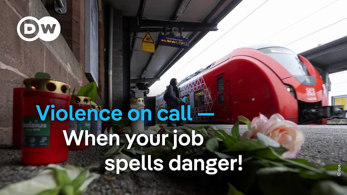 Violence on Duty: Attacks on People Working in Germany’s Public Spaces  DW News
