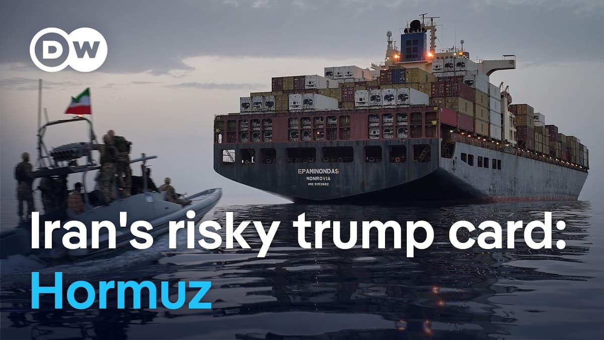 Iran Peace Proposal Fails to Impress Trump as Hormuz Standoff Enters Ninth Week | DW News