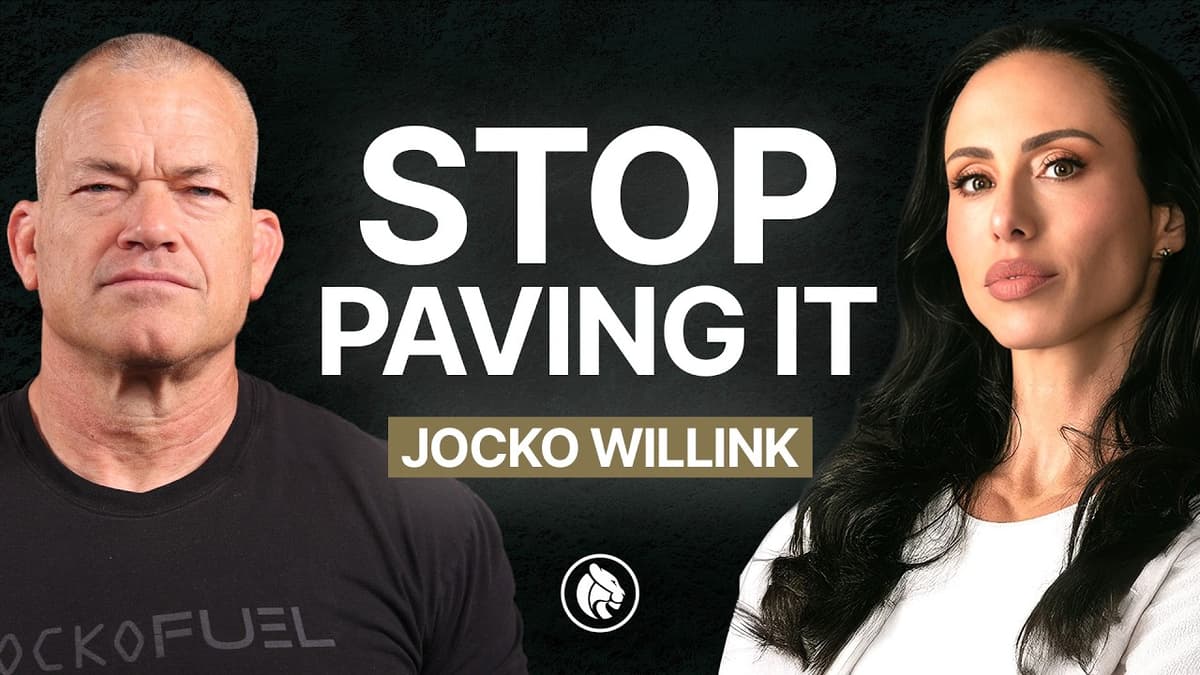 Jocko Willink: Stop Paving the Road for Your Kids | DLS #205