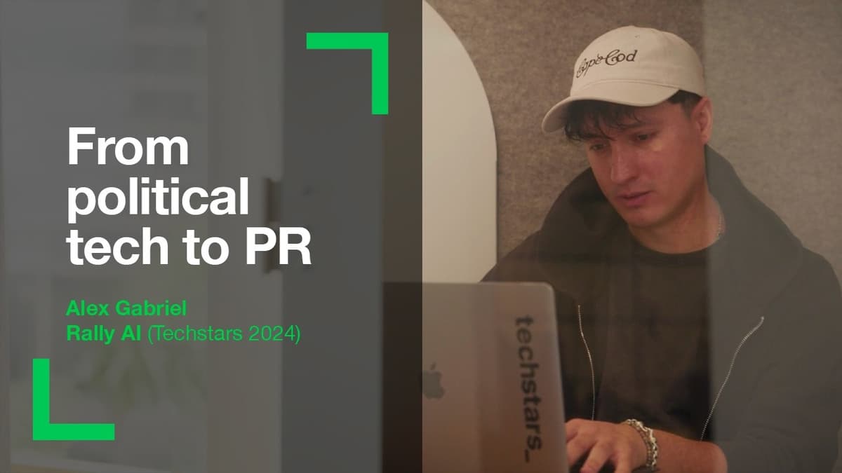 Building a Startup After a Hard Pivot | Techstars Founder Profile