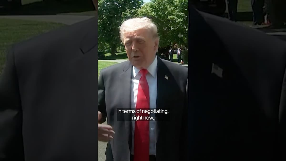 Trump 'Not Satisfied' With Iran's New Peace Proposal