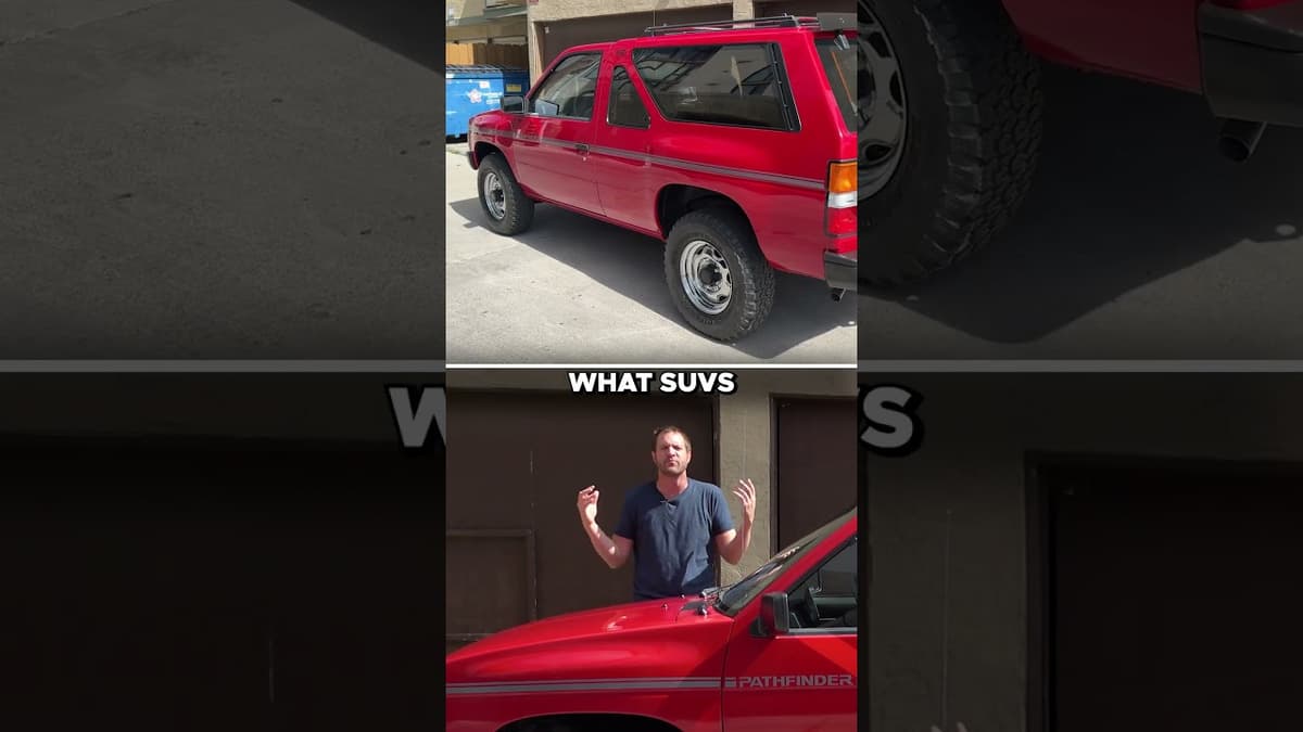 This Perfect Nissan Pathfinder Is an Old-School SUV Legend
