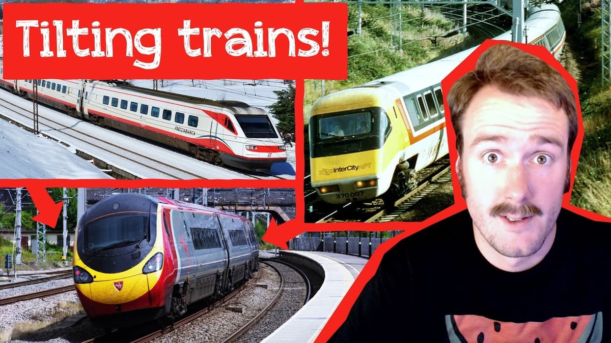 The Origins of the Pendolino Tilting Train
