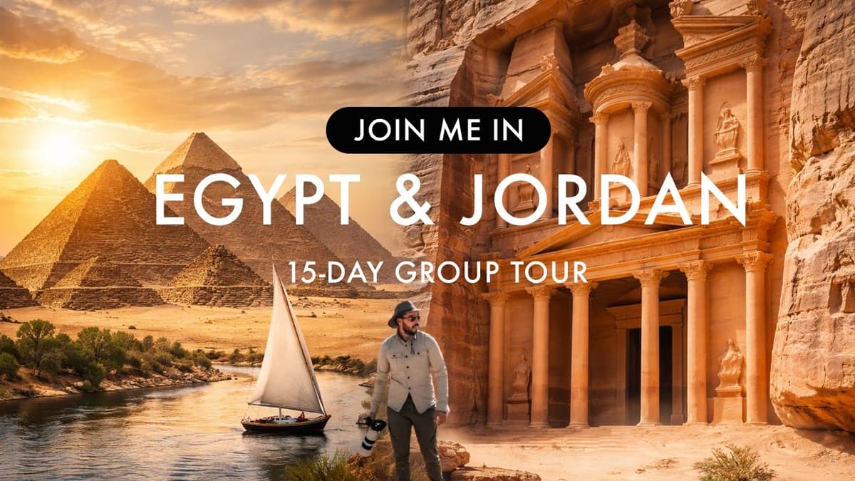 I'm Taking YOU to EGYPT & JORDAN (8 Spots Left)