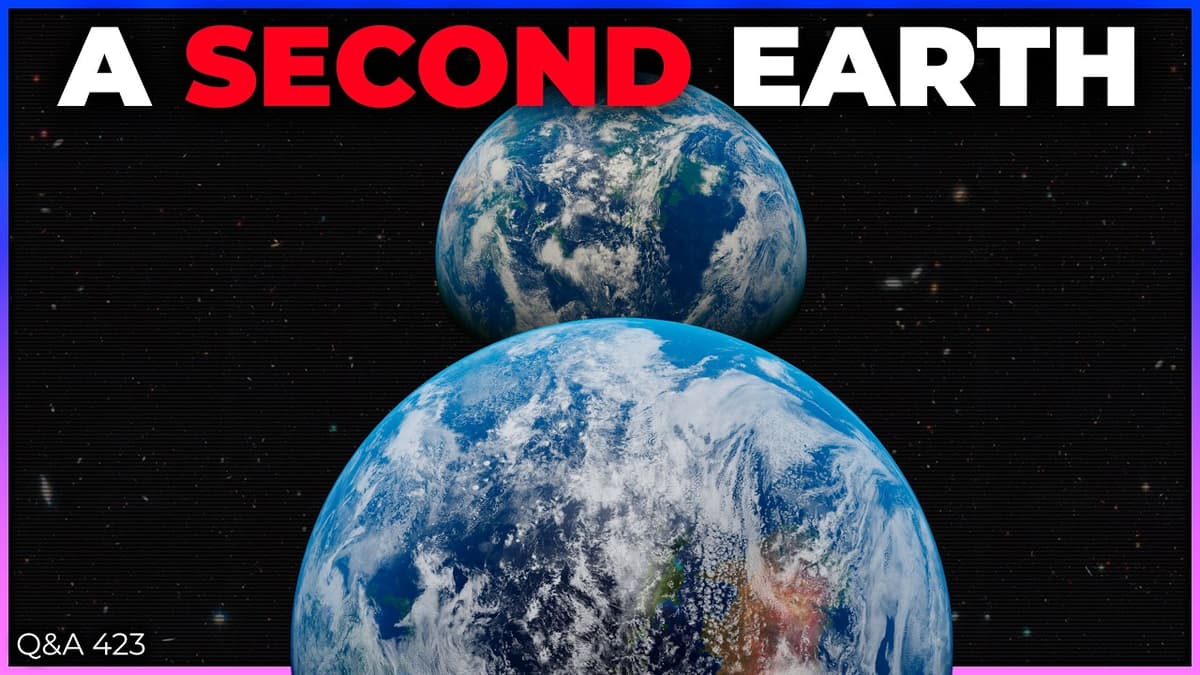 What If We Had Another Earth Instead of The Moon? | Q&A 423