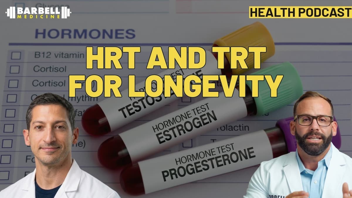 Hormone Replacement Therapy: The Truth About HRT, TRT, and Heart Disease Risk
