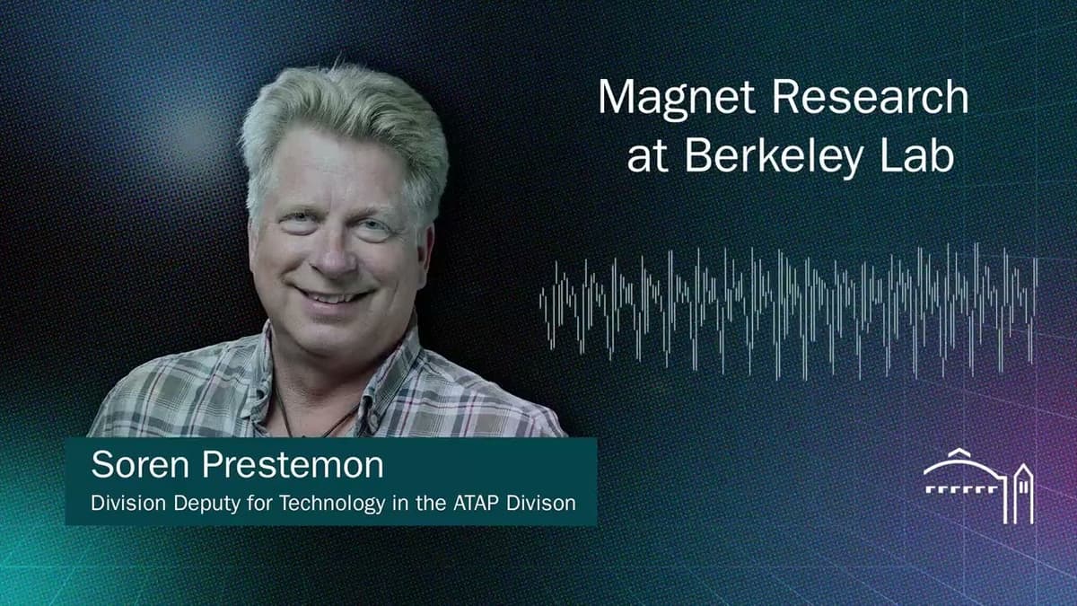 Expert Interview: Soren Prestemon on Magnet Technology