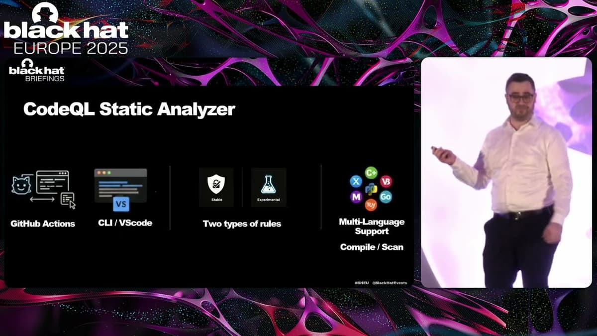 Black Hat Europe 2025 | Flaw And Order: Finding The Needle In The Haystack Of CodeQL Using LLMs