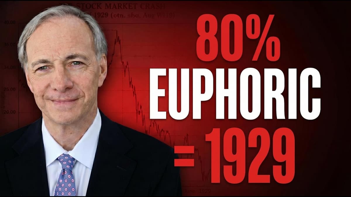 The Options Market Just Priced SPX 9,000 at 25% by 2027. Ray Dalio Says That's the Bubble.