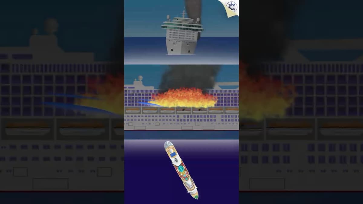 How To Fight FIRE in a Cruise Ship
