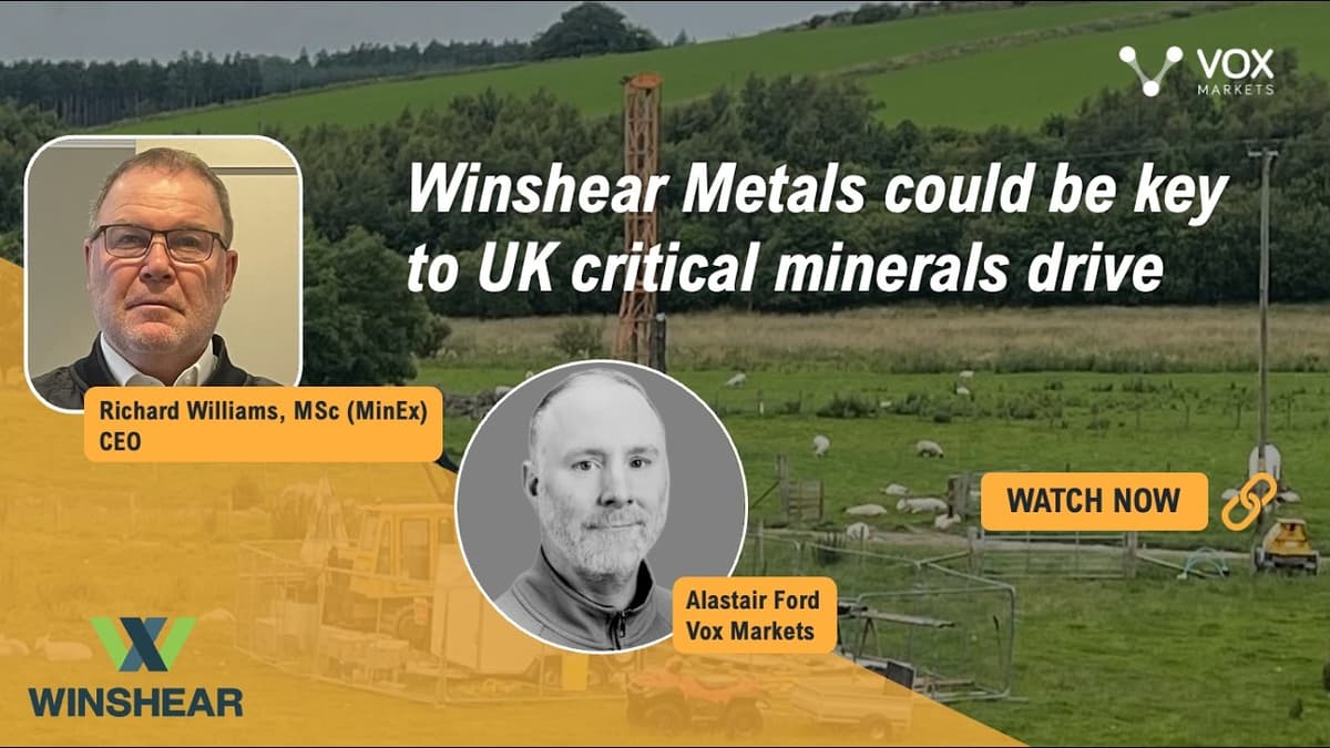 Winshear Metals Could Be Key to UK Critical Minerals Drive