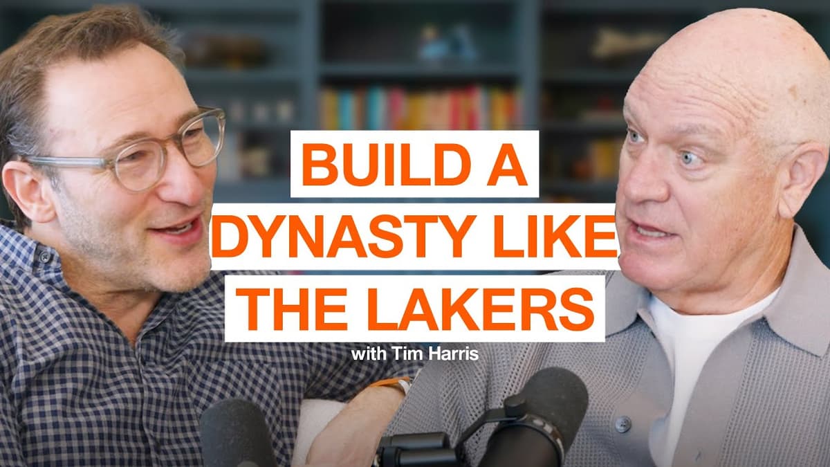 What Happens When You Stop Optimizing and Start Committing | Former LA Lakers President Tim Harris