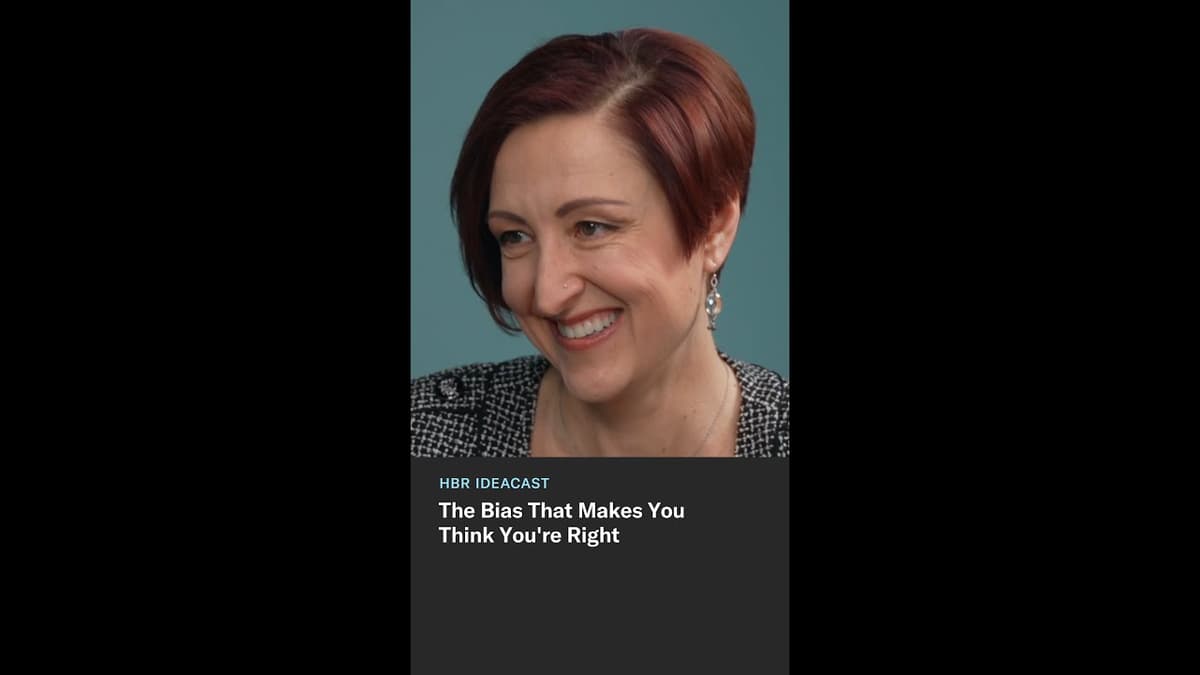 The Bias That Makes You Think You're Right