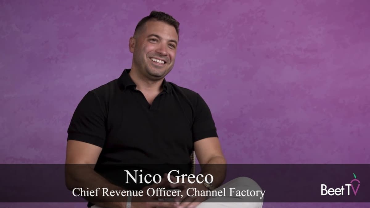 Channel Factory’s Nico Greco: Brand Safety Rules Were ‘Designed For Human Authors,’ Not AI-Generated