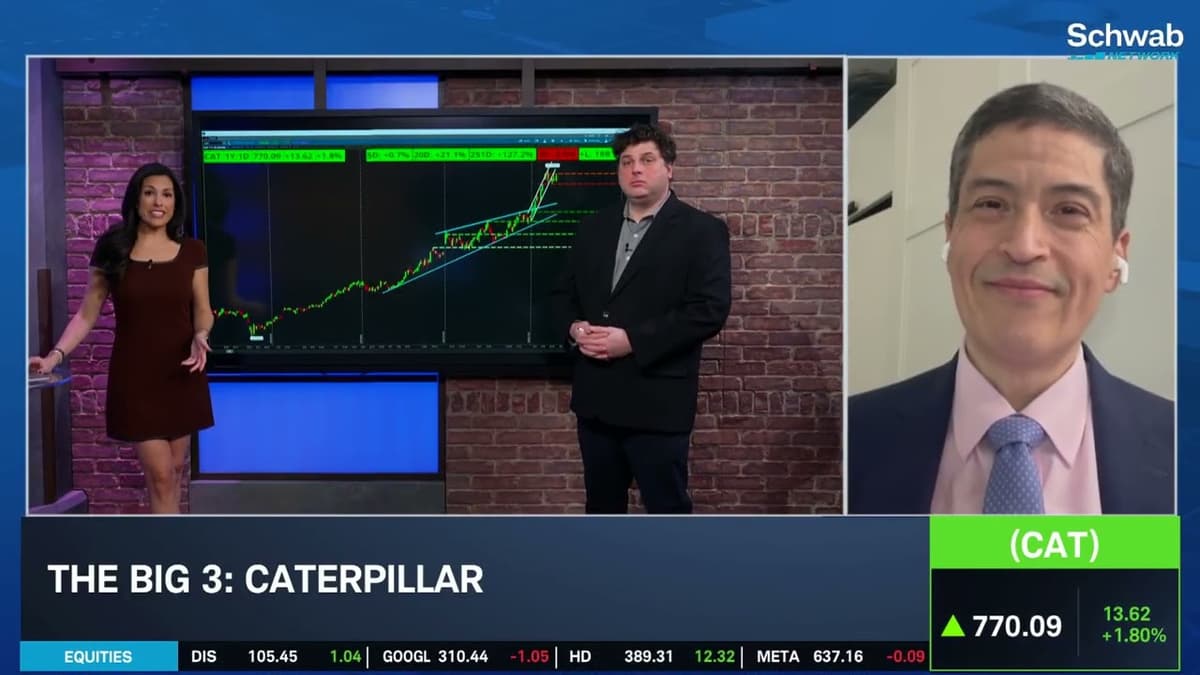 The Big 3: MSFT, CAT, RIVN