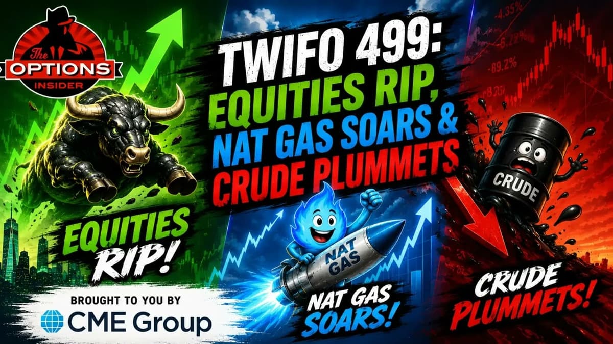 Equities and Nat Gas Soar While Crude Plummets