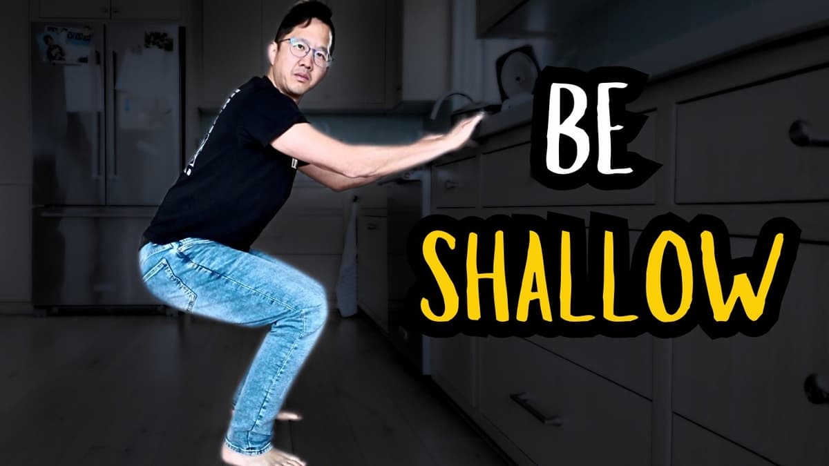 It's Better to Be Shallow