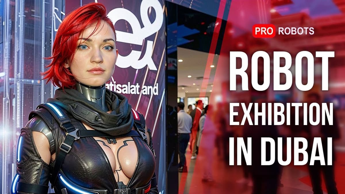 Humanoid Robots at Dubai’s Biggest Tech Expo