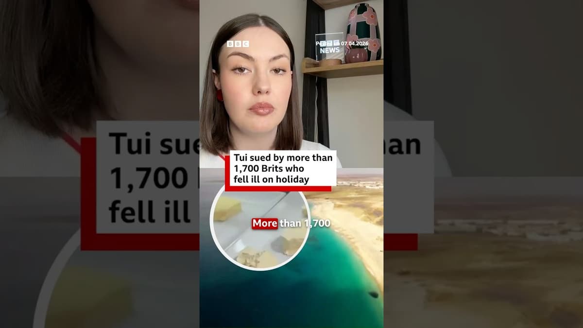 Tui Sued by More than 1,700 Brits Who Fell Ill on Holiday. #Tui #Holiday #BBCNews
