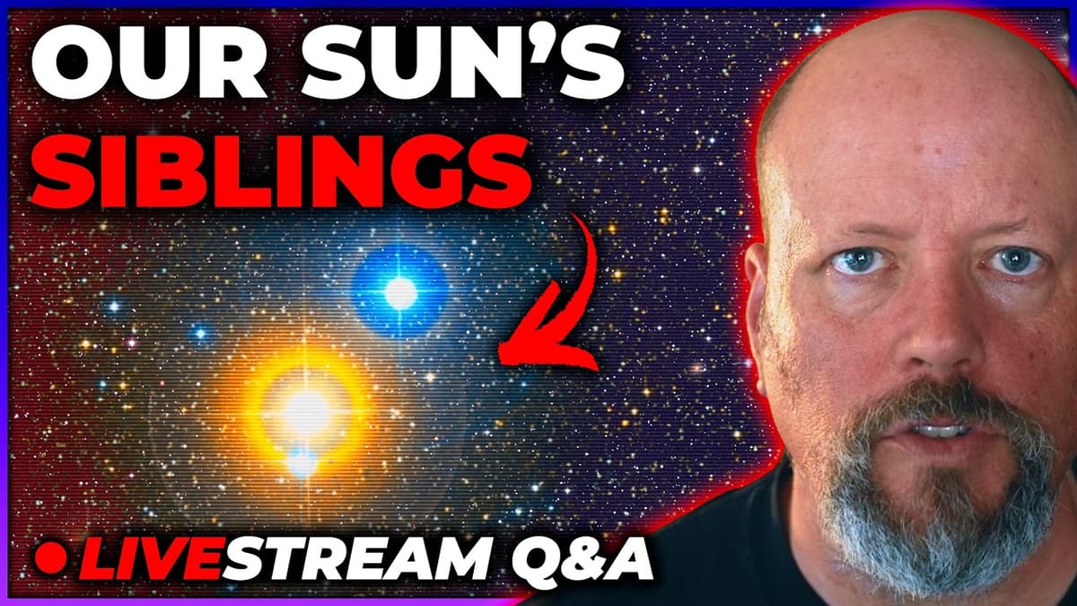 Where Did the Sun Come From? [Q&A Livestream]