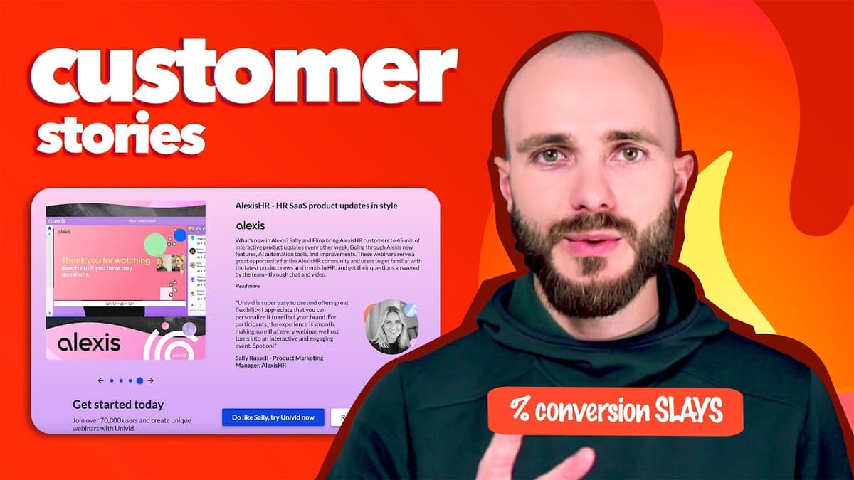 Customer Stories for B2B SaaS that Slays