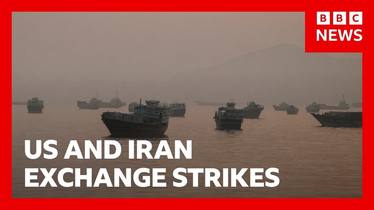 US and Iran Exchange Strikes in Latest Test of Fragile Ceasefire | BBC News