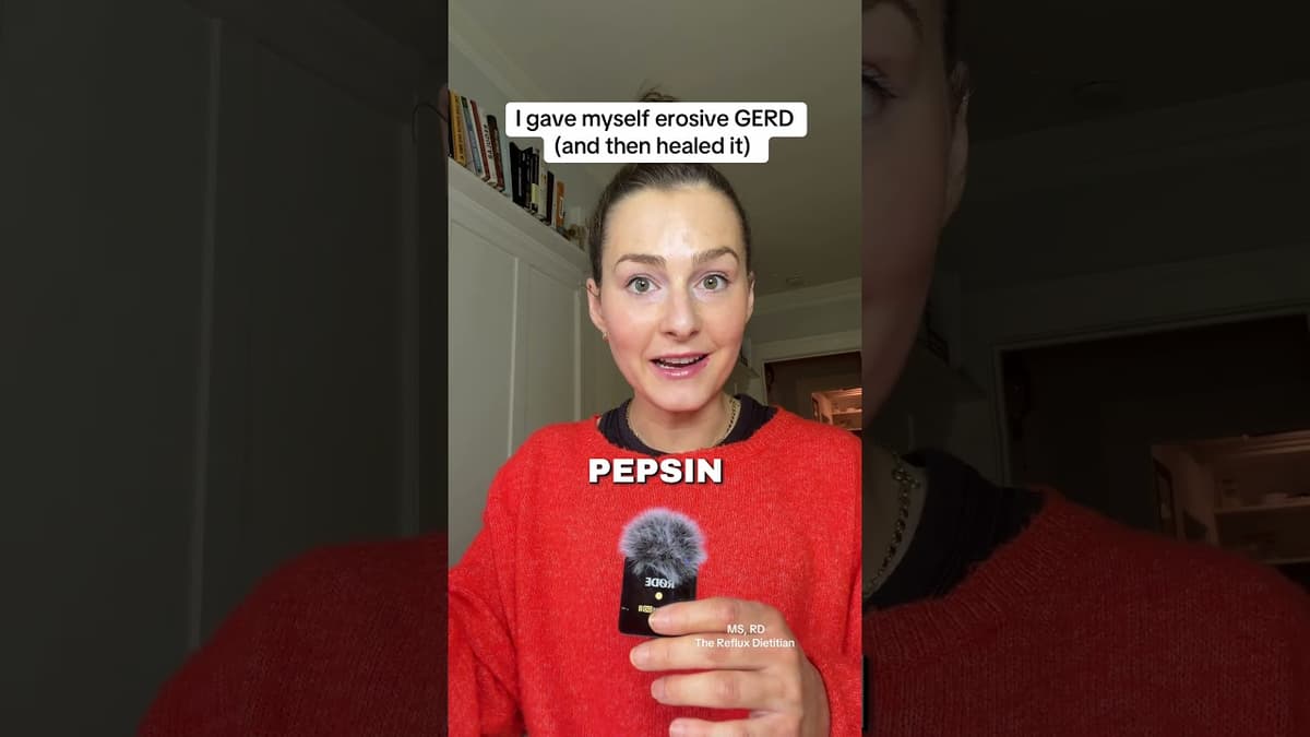 Your Acid Reflux Isn’t an Acid Problem. It’s a Barrier Problem. 👇 How to Strengthen Your LES 👇