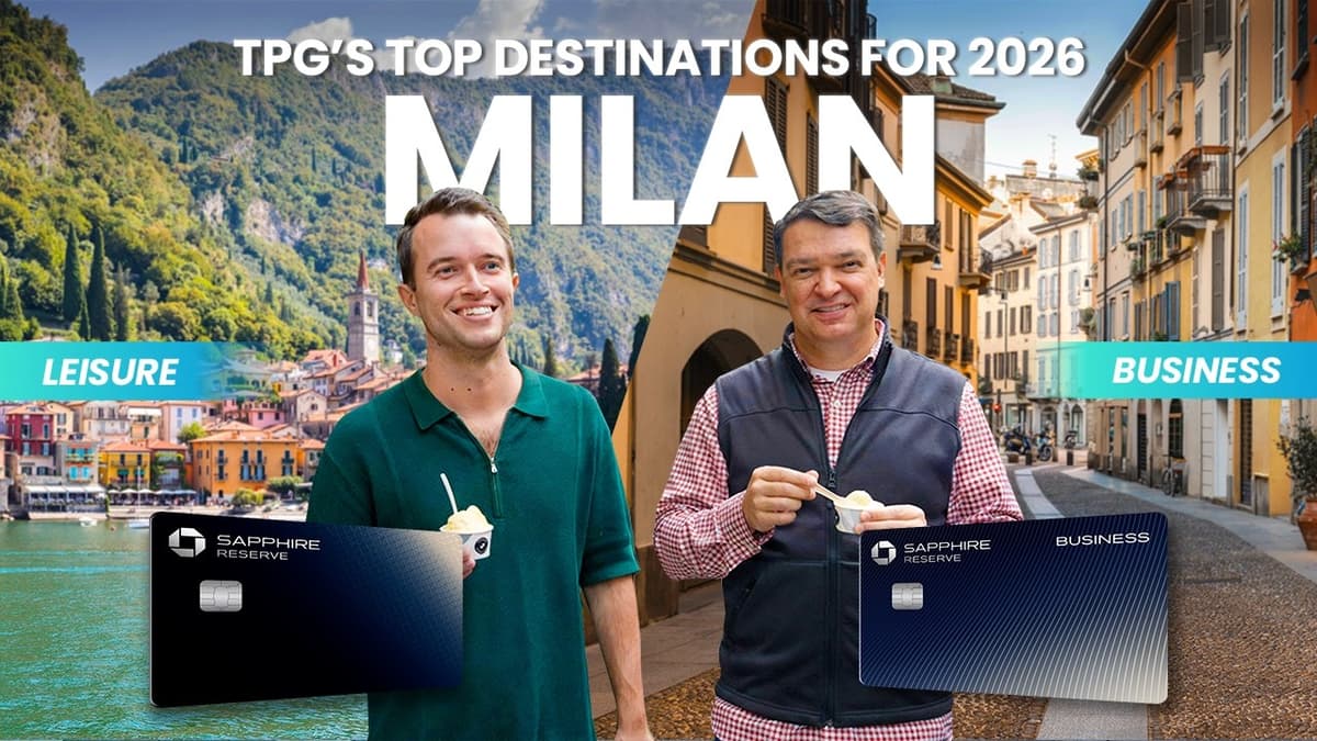 We Put Chase Sapphire Reserve to the Test in Milan