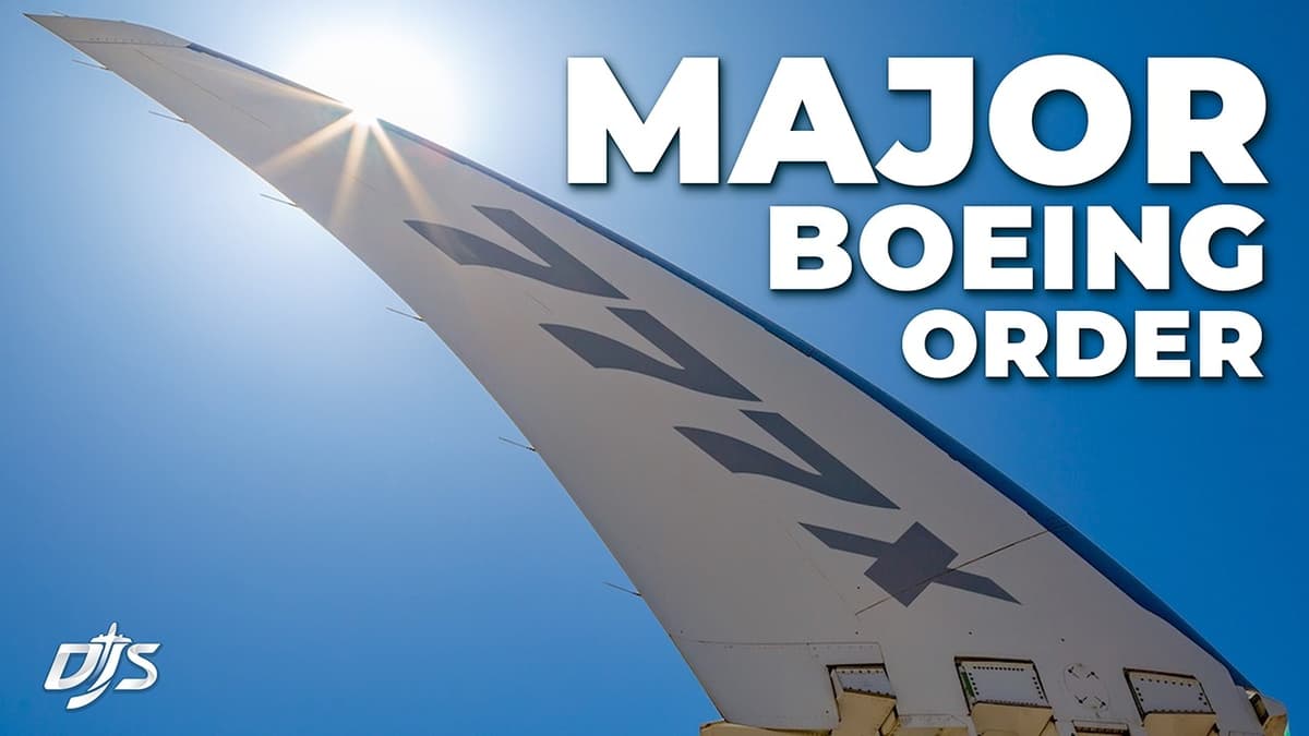 Boeing’s Massive Order
