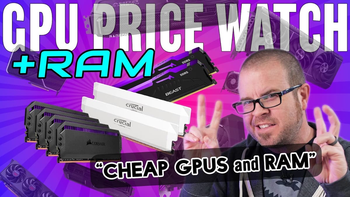 Cheapest GPUs and RAM - February 2026