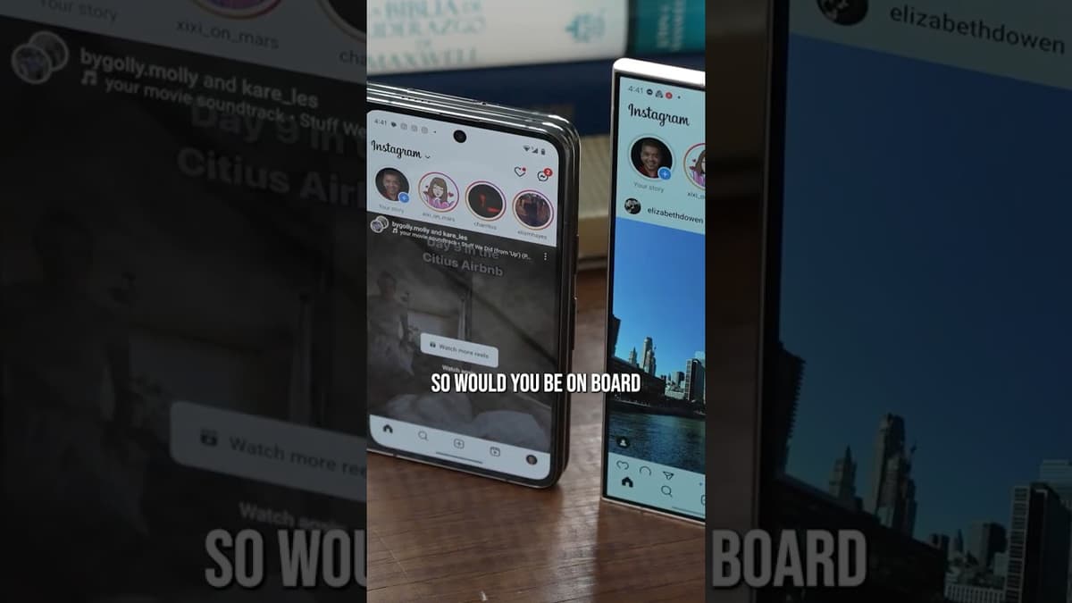 Galaxy Fold 8 WIDE Revealed??