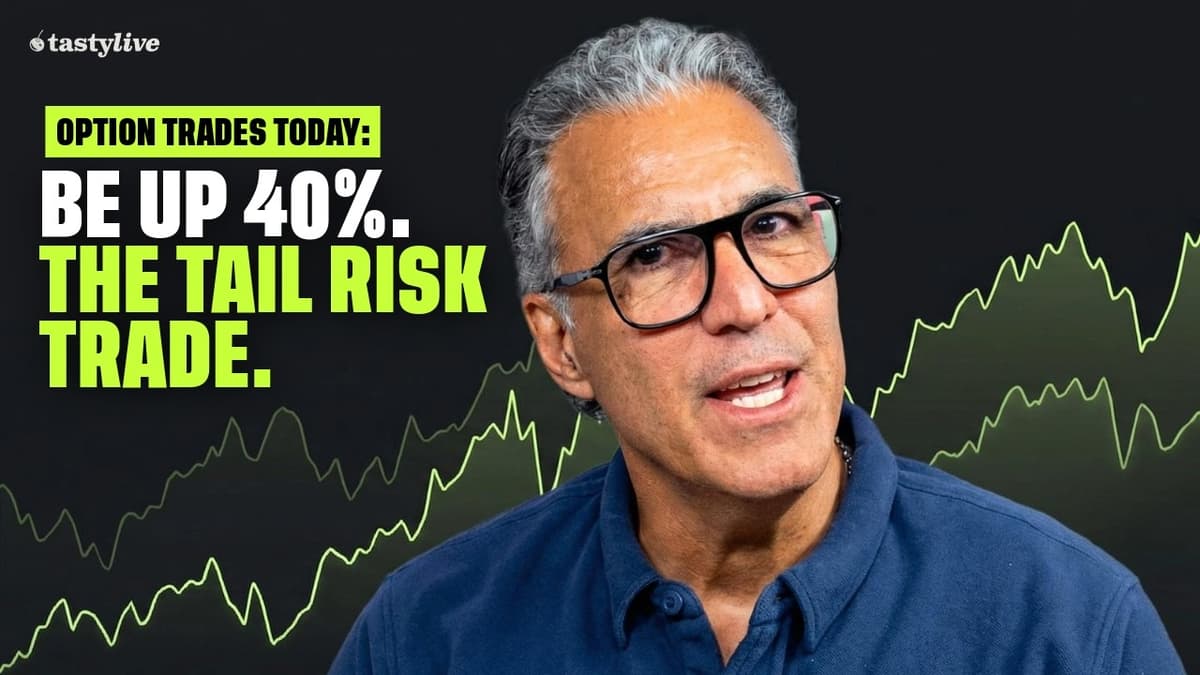 100% Implied VOLATILITY? How Do You Trade? | Tony Battista