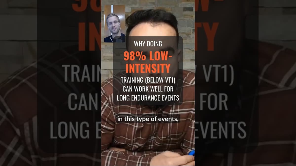 Why Doing 98% Low-Intensity Training (Below VT1) Works for Long Endurance Events #triathlon #cycling