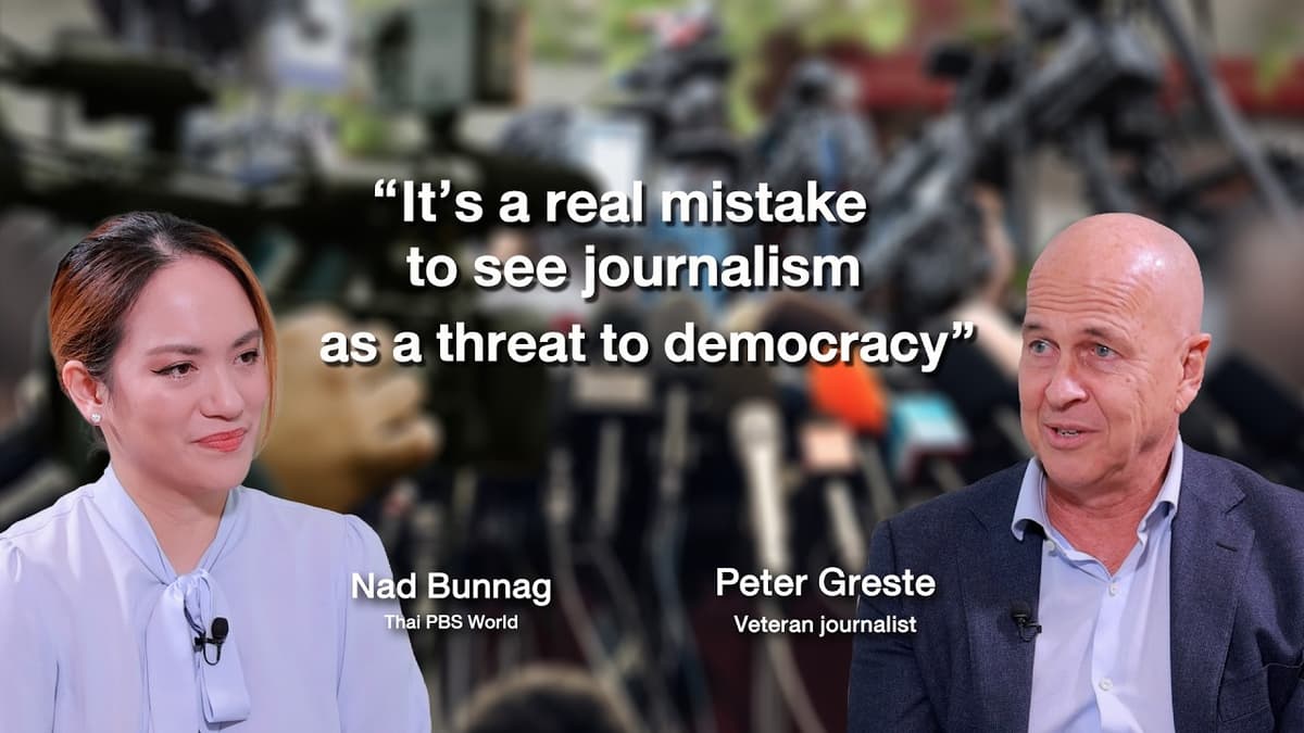 “It’s a Real Mistake to See Journalism as a Threat to Democracy” - Peter Greste