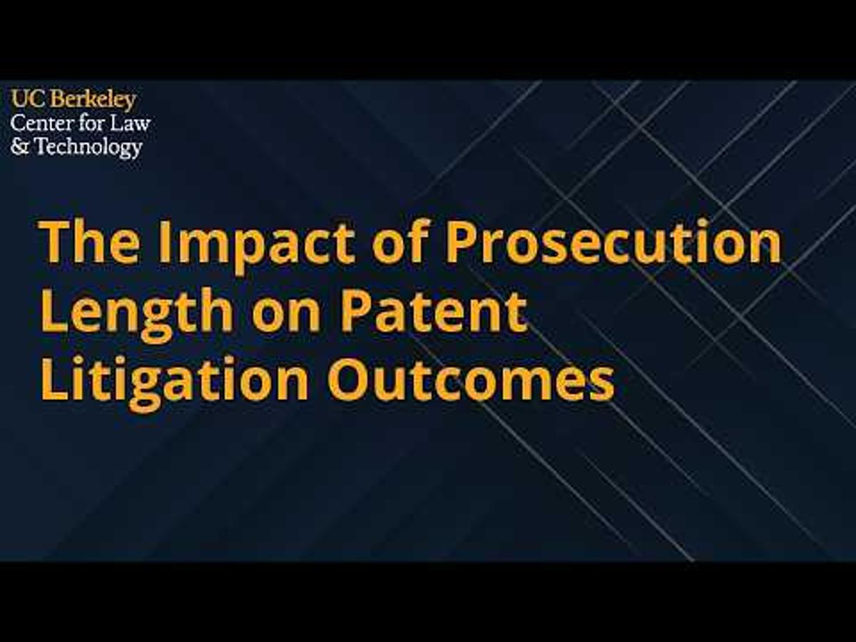The Impact of Prosecution Length on Patent Litigation Outcomes