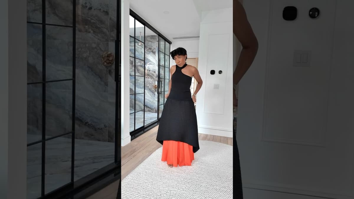 You’ll Never Guess How I Styled This Christopher John Rogers Skirt #christopherjohnrogers #hermes