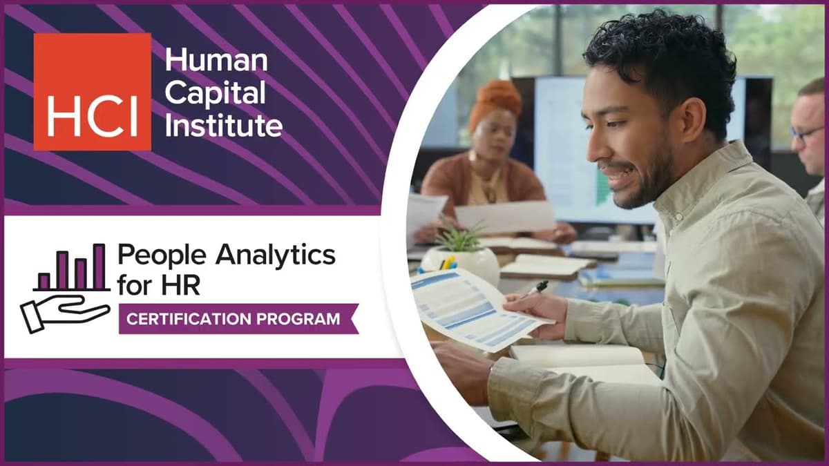 People Analytics for HR Certification | Apply Data to Make Evidence-Based Talent Decisions