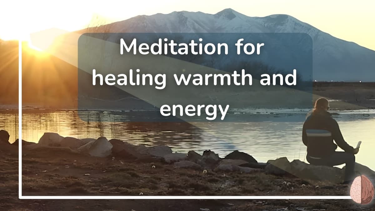 Healing Beam of Light Meditation for Energy, Warmth and Healing