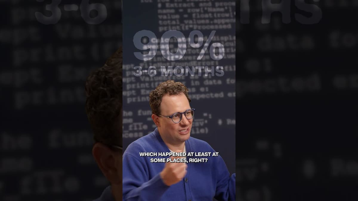 The AI Coding Prediction Everyone Got Wrong - Dario Amodei