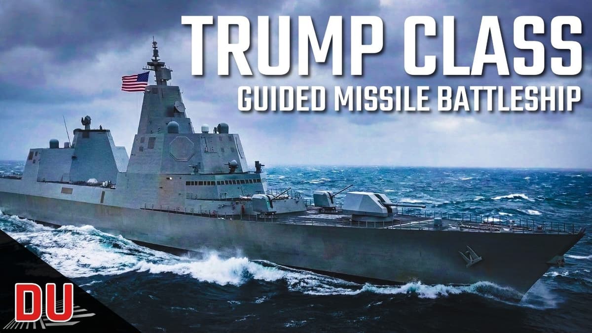 How Trump Class Battleship Is Shaping up ?