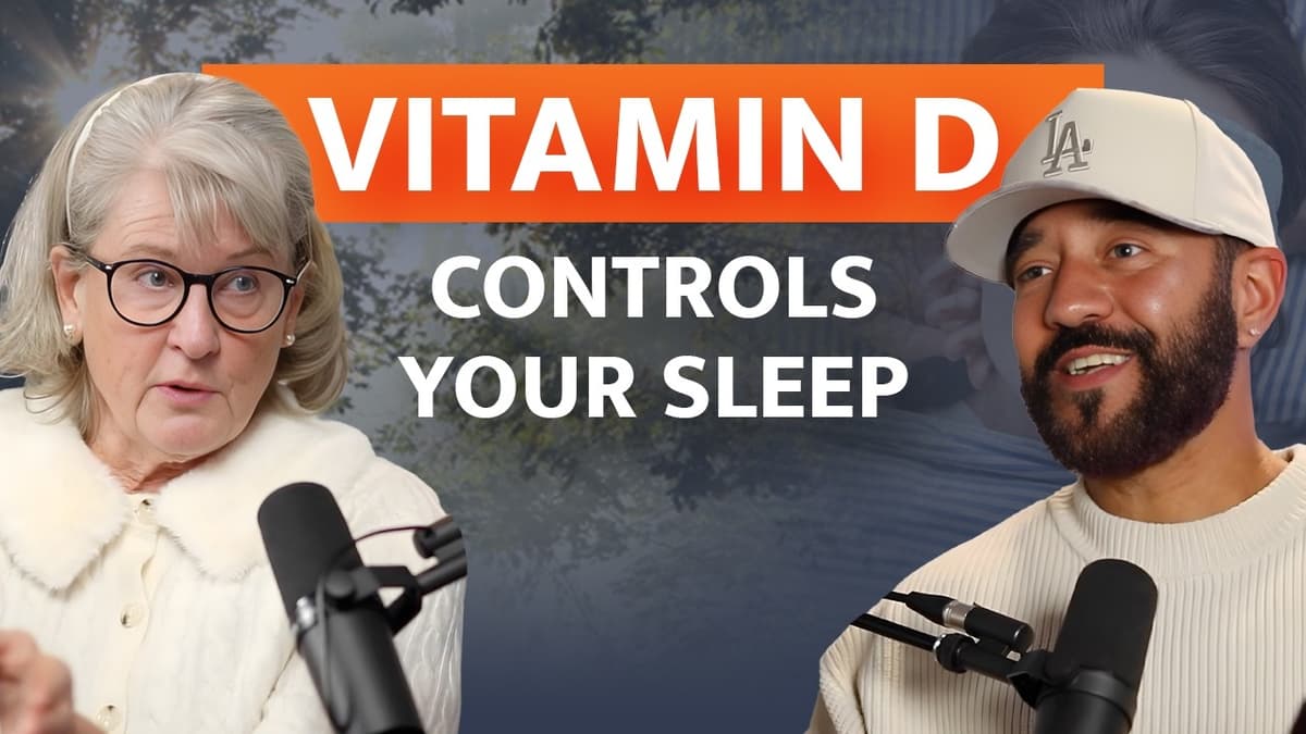 Neurologist Reveals How Vitamin D & the Microbiome Is Linked to Sleep Disorders | Dr. Stasha Gominak