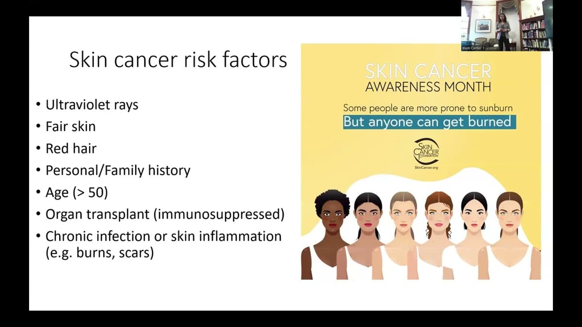 Blum Center Program: Sun Safety and Skin Cancer