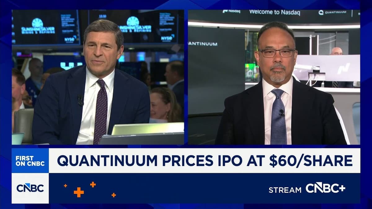 Quantinuum CEO on IPO Debut: We're in a Transformative Moment for the Computing Industry