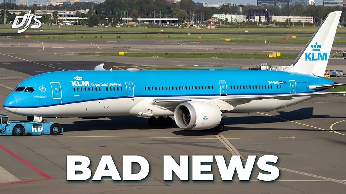 Bad News For KLM